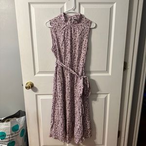 Women’s Purple Floral Bloomchic Dress 10 NWT